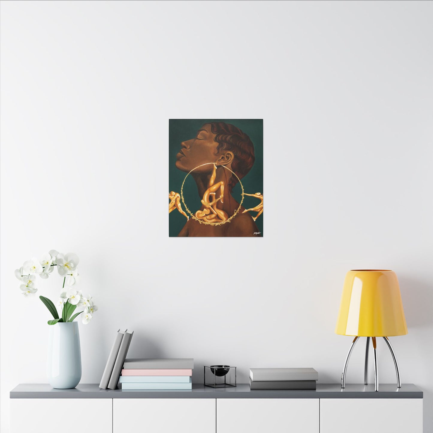 In N Out Of Love Canvas Print
