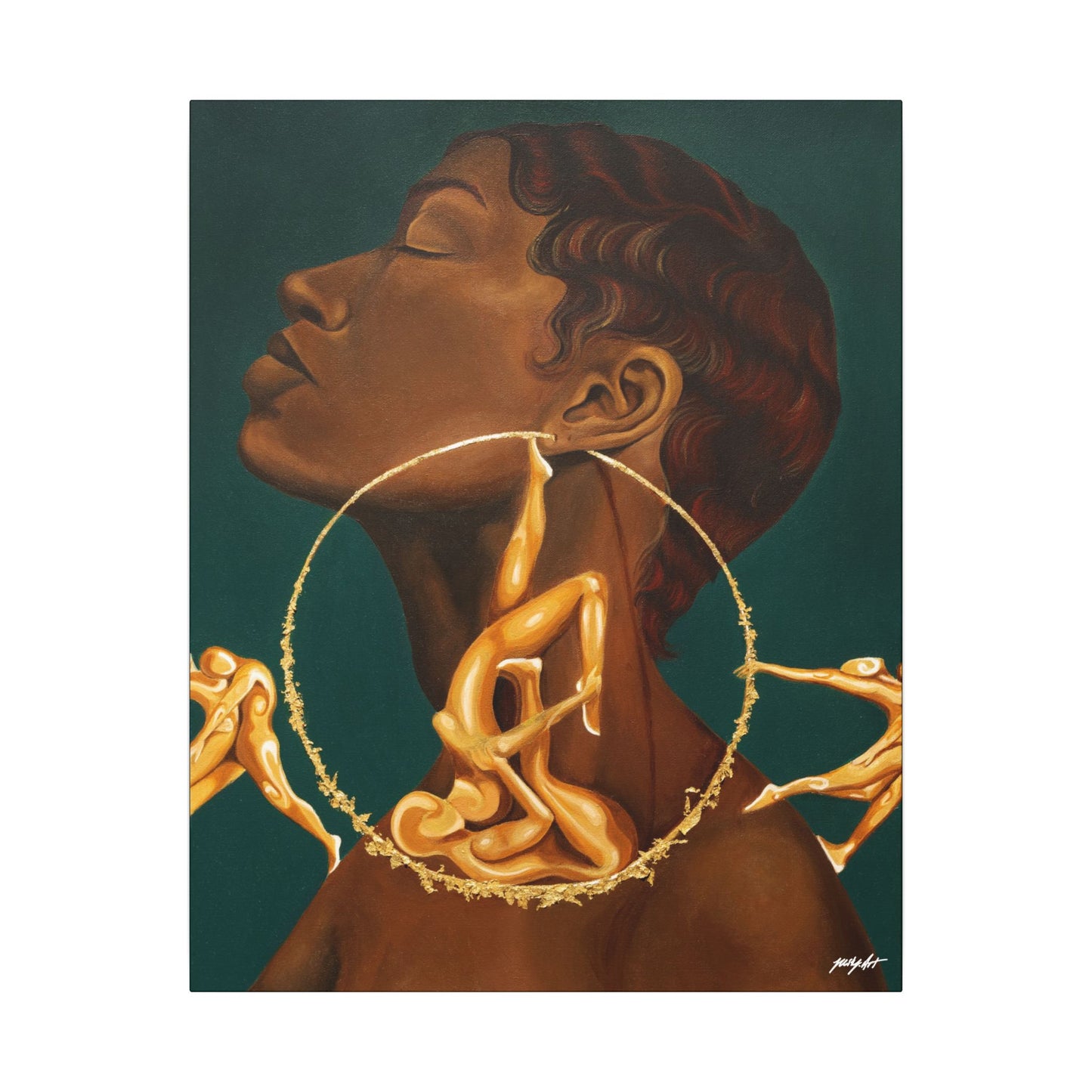 In N Out Of Love Canvas Print