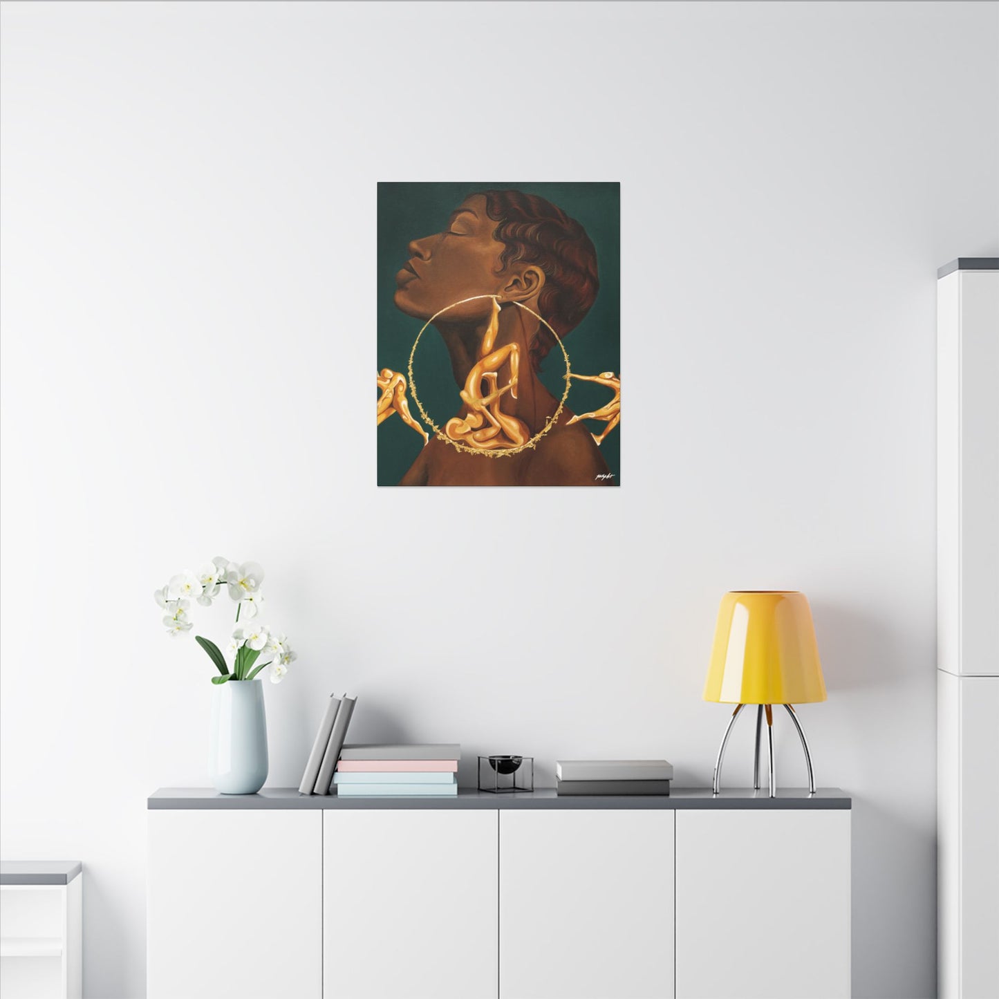 In N Out Of Love Canvas Print