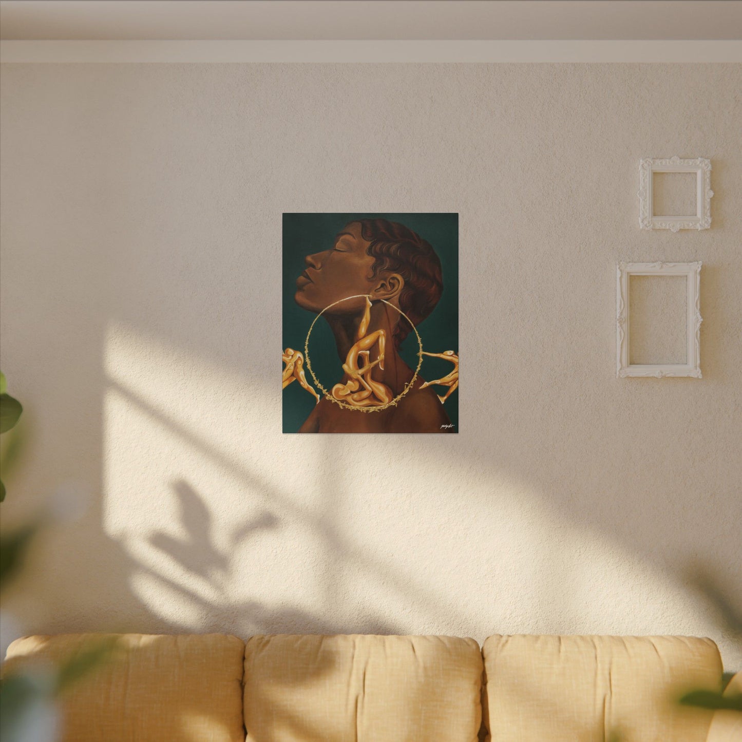 In N Out Of Love Canvas Print