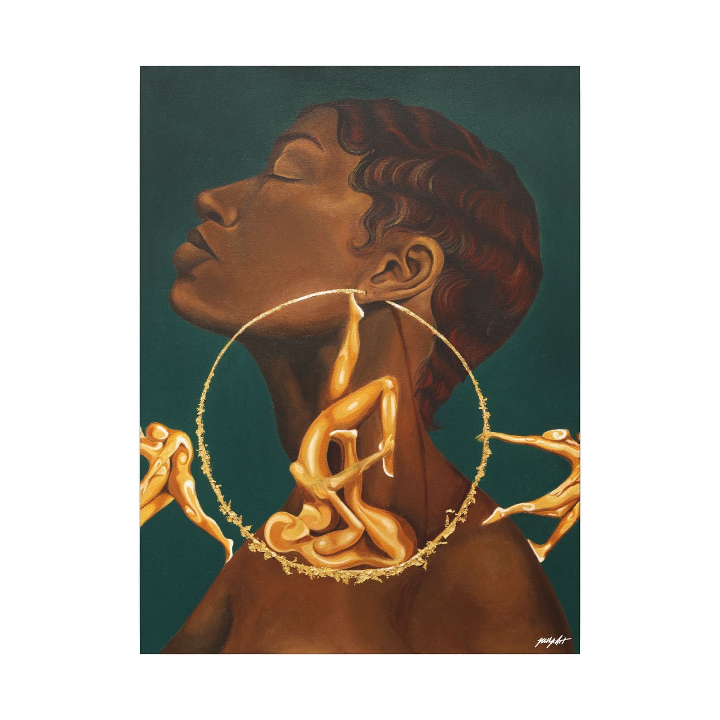 In N Out Of Love Canvas Print