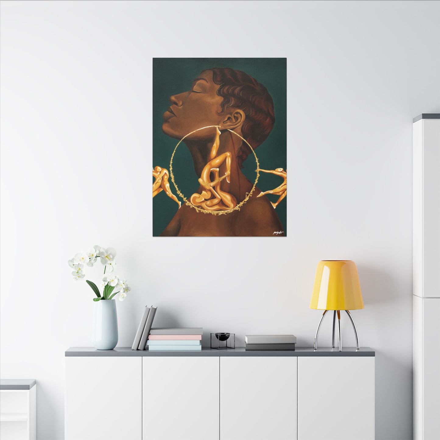 In N Out Of Love Canvas Print