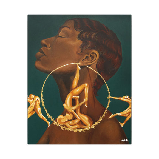 In N Out Of Love Canvas Print
