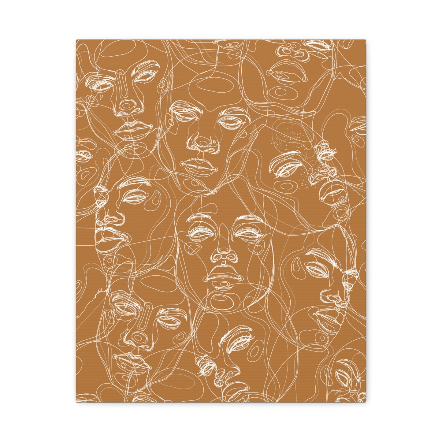 Canvas Print | Blackout (Caramel)