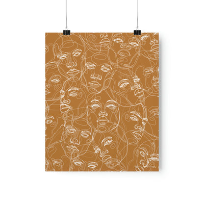 Print | Blackout (Caramel)