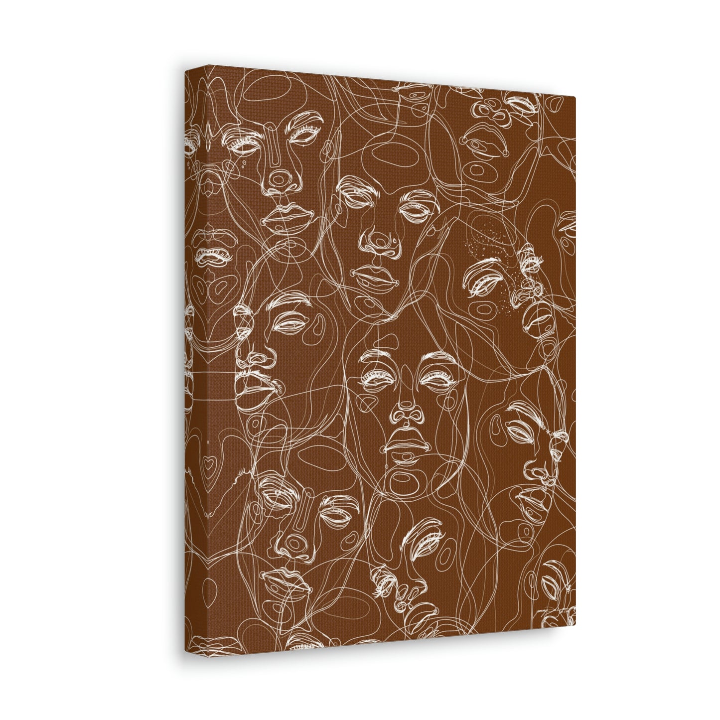 Canvas Print | Blackout (Mocha)