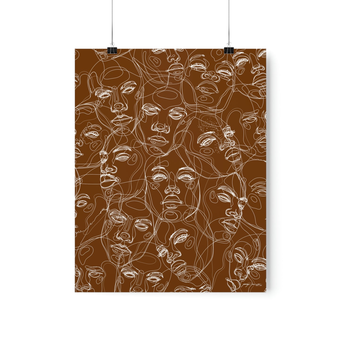 Print | Blackout (Mocha)