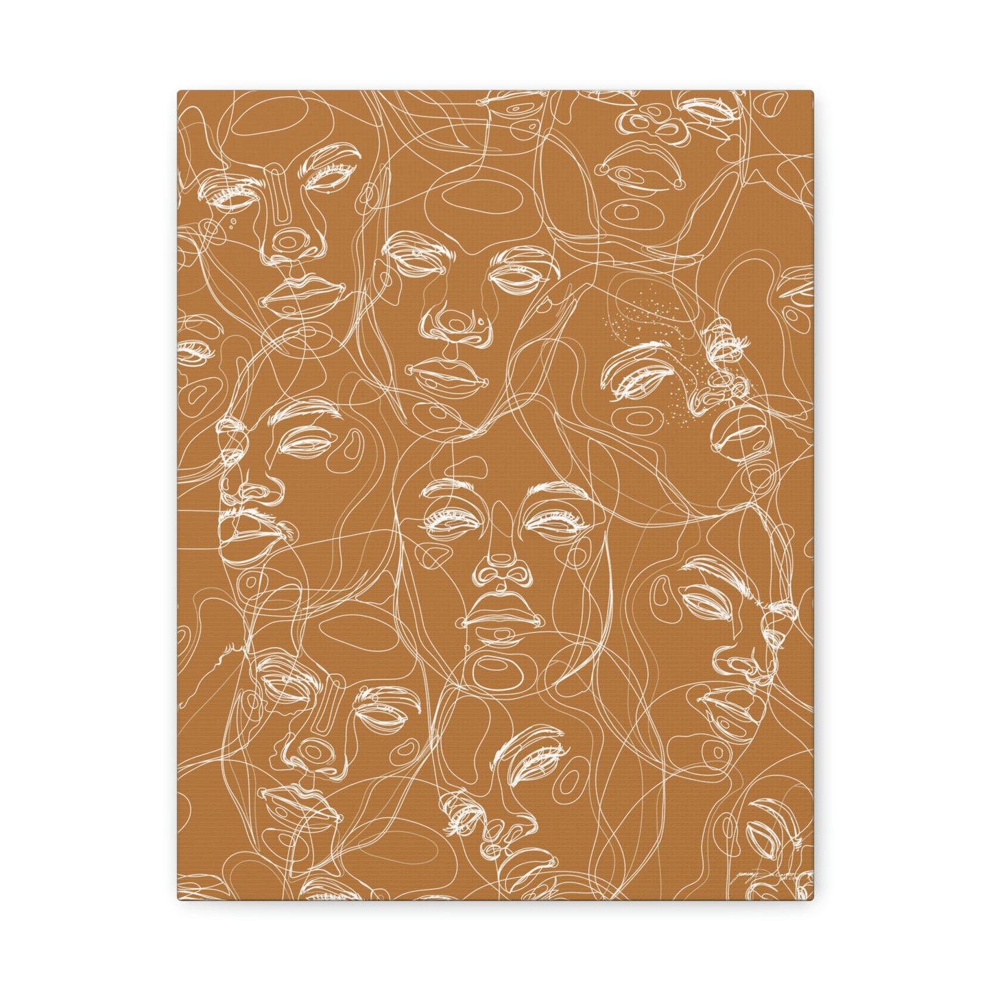 Canvas Print | Blackout (Caramel)