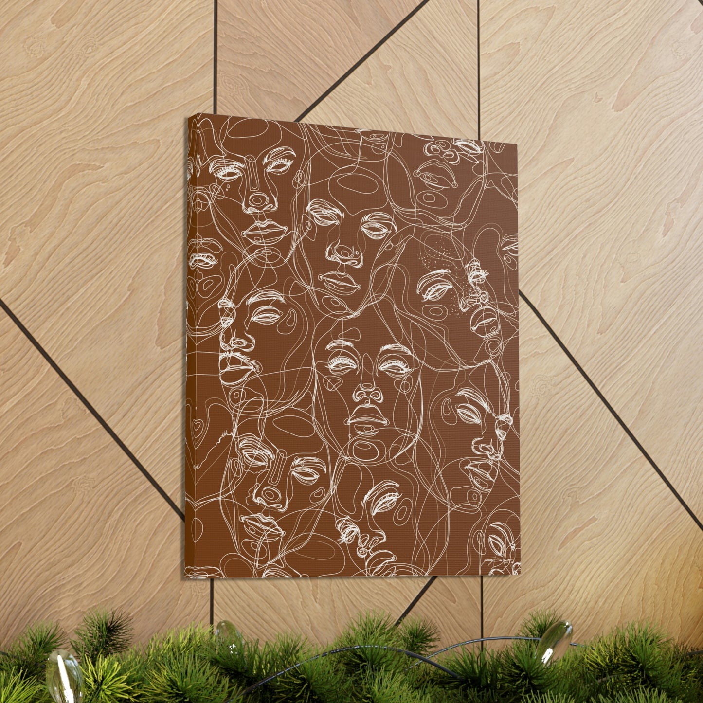 Canvas Print | Blackout (Mocha)