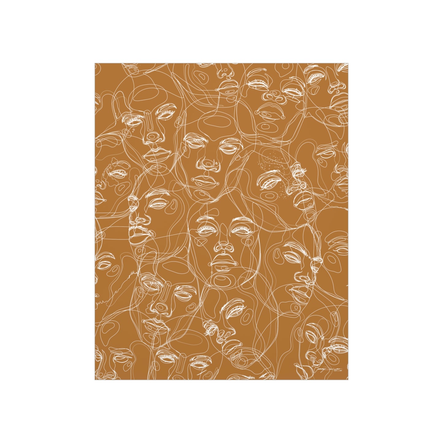 Print | Blackout (Caramel)