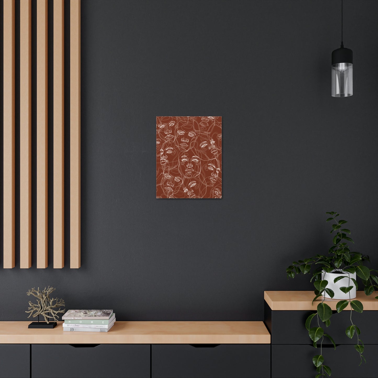 Canvas Print | Blackout (Cinnamon)