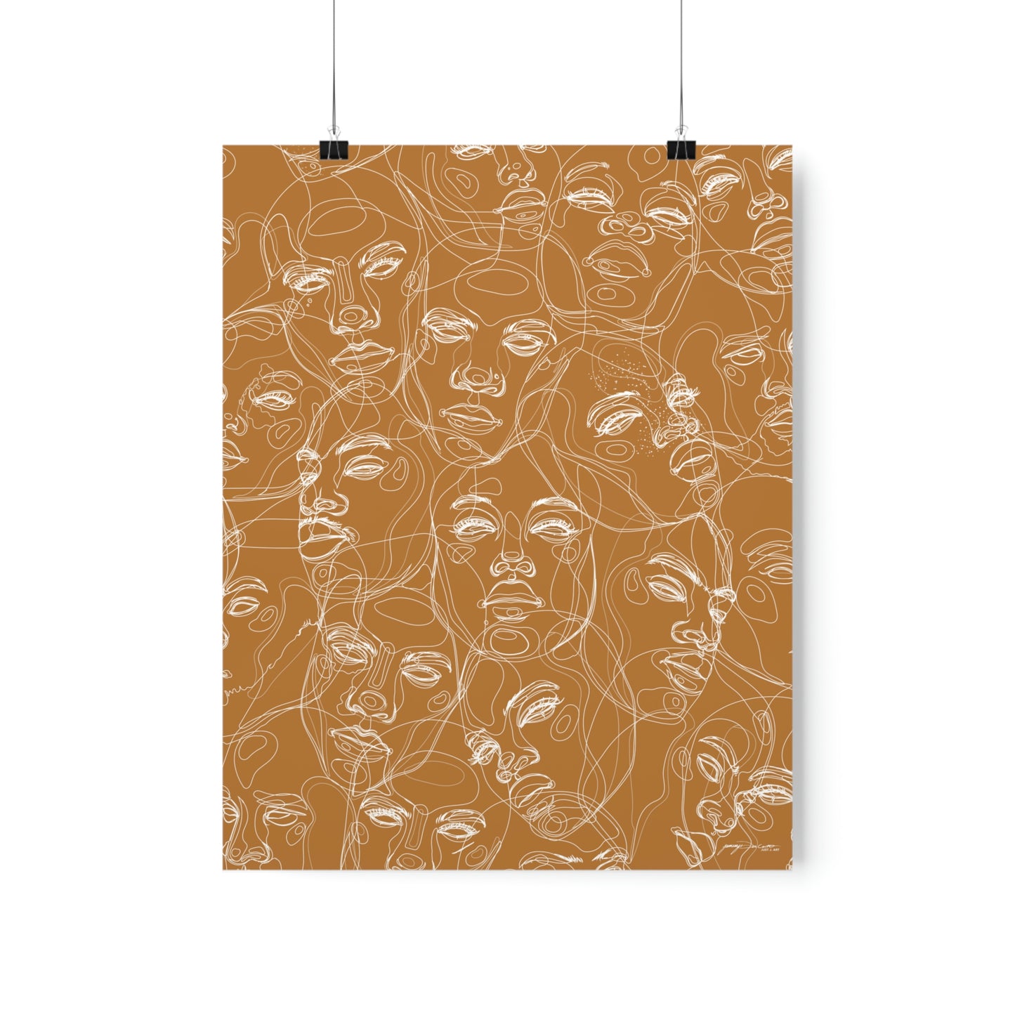 Print | Blackout (Caramel)